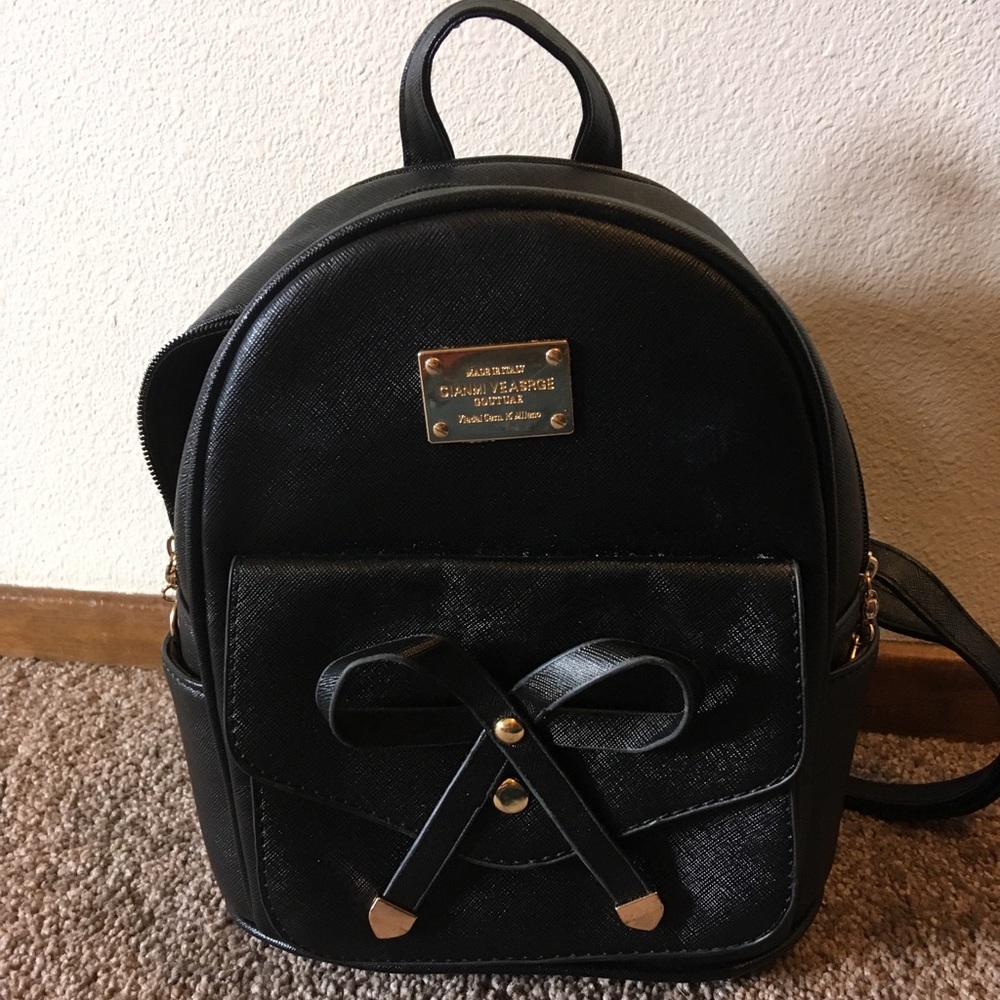 Small black backpack!